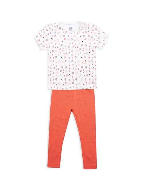 kids printed full length twin set - 21186744 - Very Small Image - 1