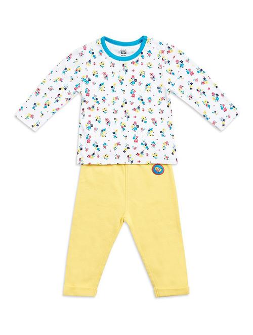 kids printed full length twin set - 21186751 - Very Small Image - 1