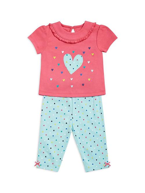 kids printed full length twin set - 21186761 - Very Small Image - 1