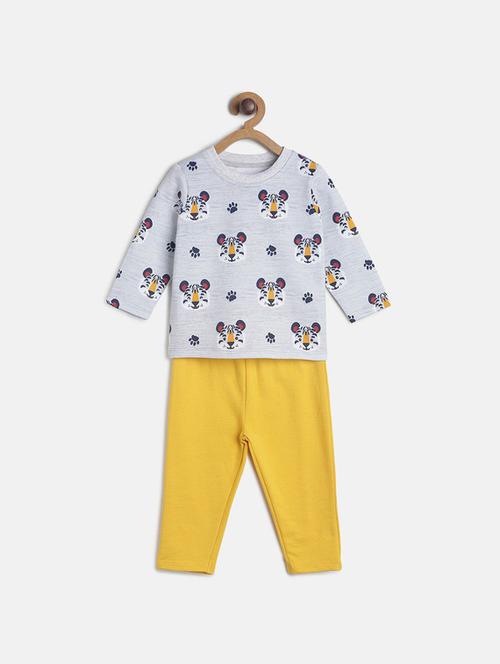 boy printed twin set - 21187268 - Very Small Image - 1