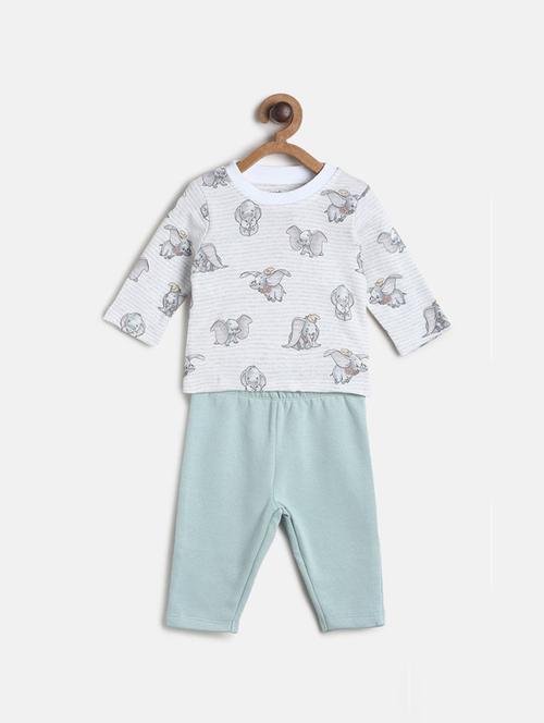 multi colored cotton full length sets twin & dungree - 21187280 - Very Small Image - 1