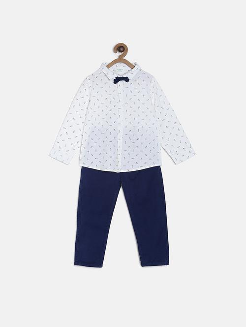 printed shirt & pajama twin set - 21187300 - Very Small Image - 1