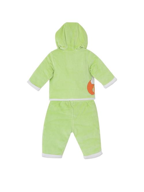 green cotton blend full length set - 21187670 - Very Small Image - 1