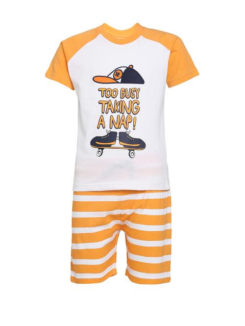 boy printed twin set - 21187690 - Very Small Image - 1