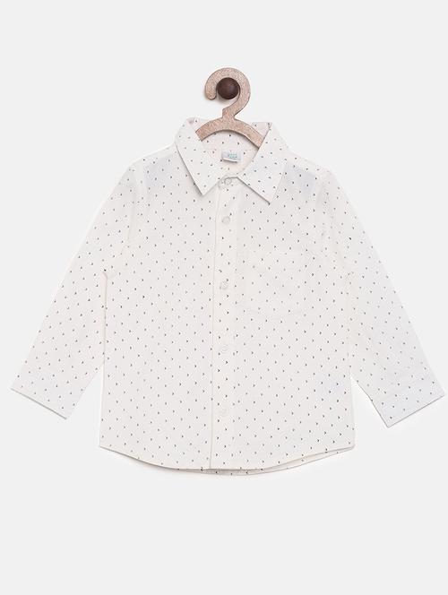 kids printed cotton shirt - 21188052 - Very Small Image - 1