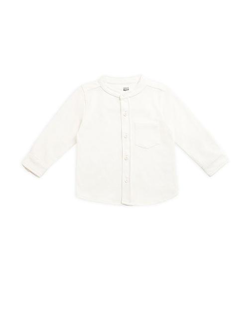 off white cotton blend shirt - 21188083 - Very Small Image - 1