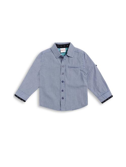 kids striped casual shirt - 21188099 - Very Small Image - 1