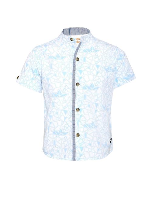 kids printed cotton shirt - 21188118 - Very Small Image - 1