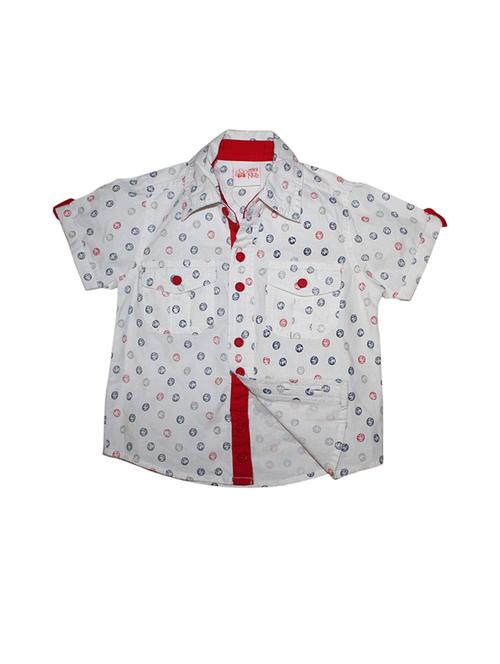 kids printed cotton shirt - 21188162 - Very Small Image - 1