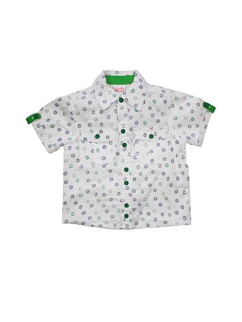 kids printed cotton shirt - 21188163 - Very Small Image - 1