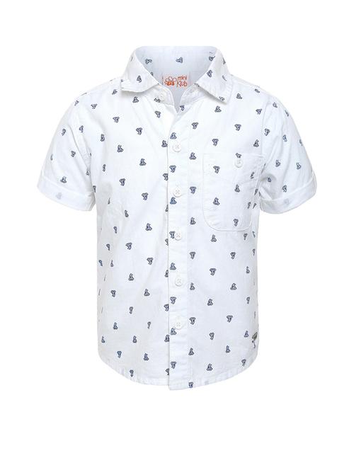 kids printed cotton shirt - 21188174 - Very Small Image - 1