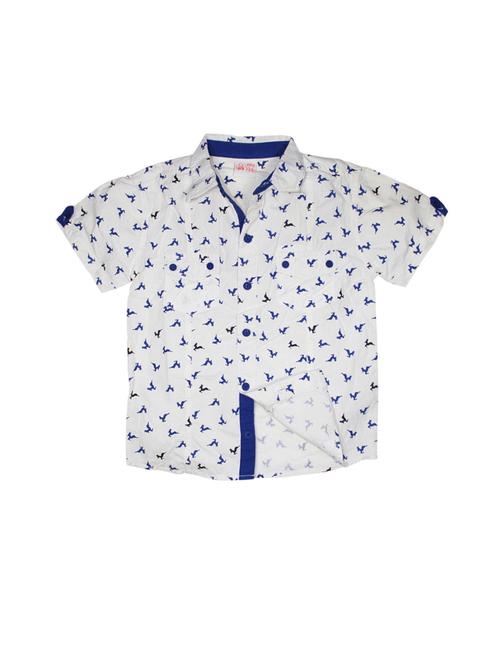 kids printed cotton blend shirt - 21188195 - Very Small Image - 1