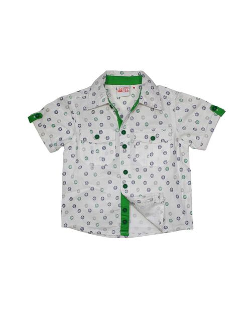 boys printed cotton blend shirt - 21188253 - Very Small Image - 1