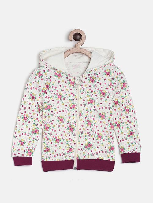 multi colored cotton front print sweatshirt - 21188419 - Very Small Image - 1