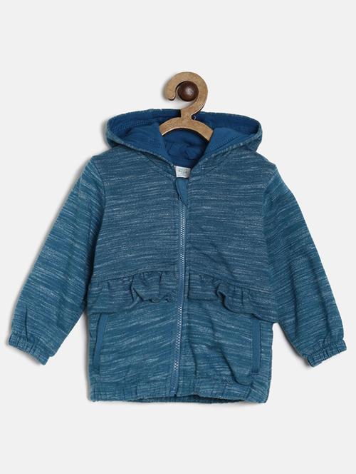 blue cotton all over printed sweatshirt - 21188425 - Very Small Image - 1