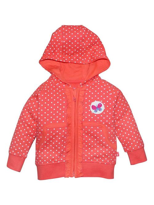 red colored cotton all over print sweatshirt - 21188460 - Very Small Image - 1