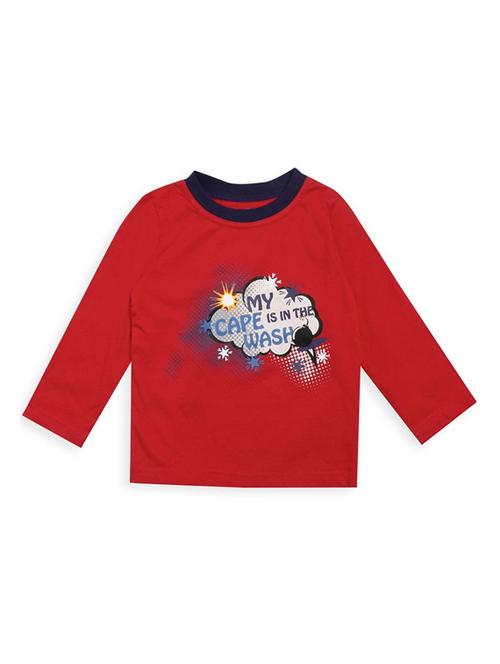 kids round neck printed t-shirt - 21188518 - Very Small Image - 1