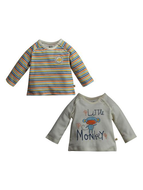 pack of 2 multi colored t-shirt - 21188520 - Very Small Image - 1