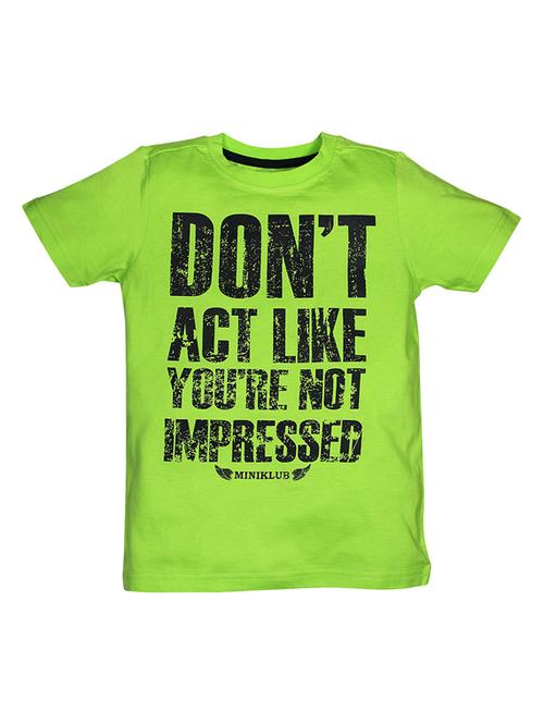 boy's round neck printed t-shirt - 21188537 - Very Small Image - 1