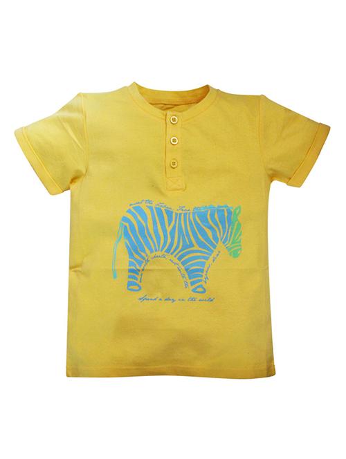 kids round neck printed t-shirt - 21188542 - Very Small Image - 1