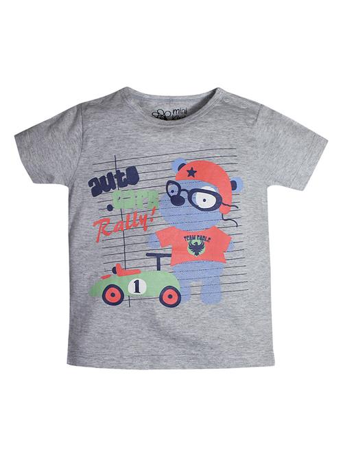 kids round neck printed t-shirt - 21188556 - Very Small Image - 1