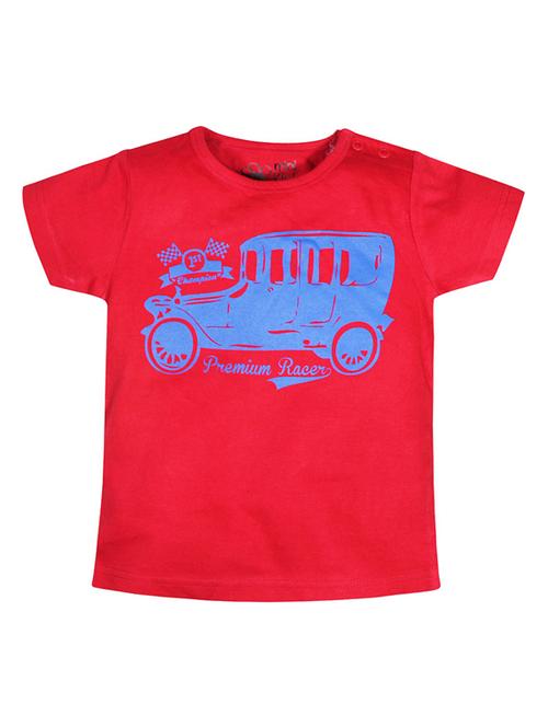boys round neck printed t-shirt - 21188565 - Very Small Image - 1