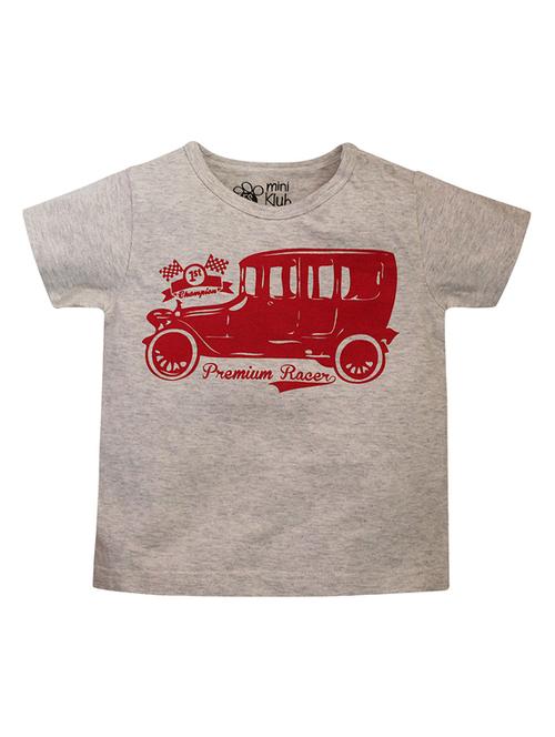 kids round neck printed t-shirt - 21188566 - Very Small Image - 1
