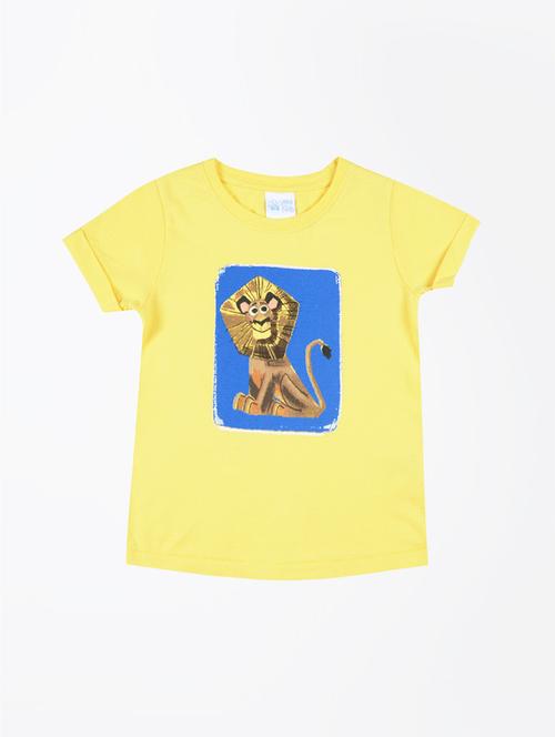 kids round neck printed t-shirt - 21188579 - Very Small Image - 1