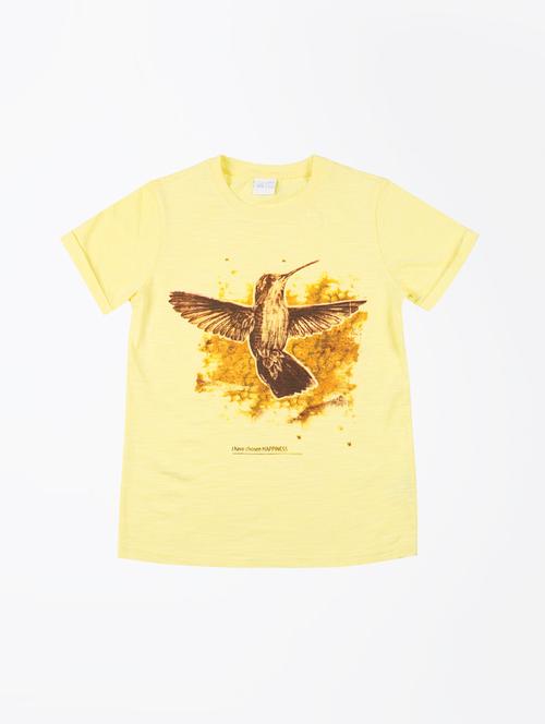 kids round neck printed t-shirt - 21188593 - Very Small Image - 1