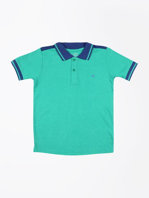 kids polo neck printed t-shirt - 21188602 - Very Small Image - 1