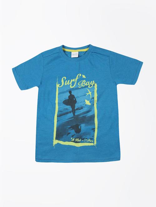 kids round neck printed t-shirt - 21188619 - Very Small Image - 1