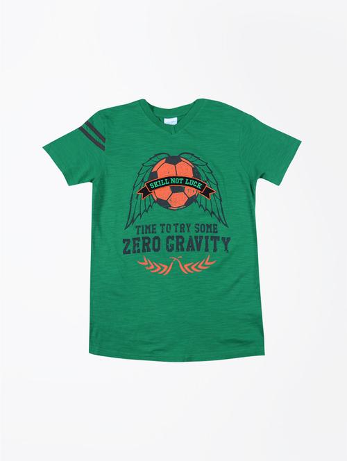 kids round neck printed t-shirt - 21188628 - Very Small Image - 1