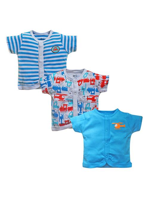 kids round neck combos t-shirt - 21188639 - Very Small Image - 1