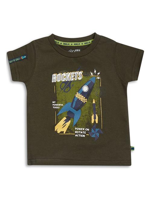 kids round neck printed t-shirt - 21188652 - Very Small Image - 1