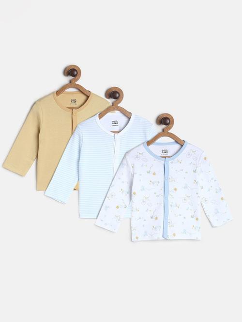 pack of 3 multi colored t-shirt - 21188687 - Very Small Image - 1