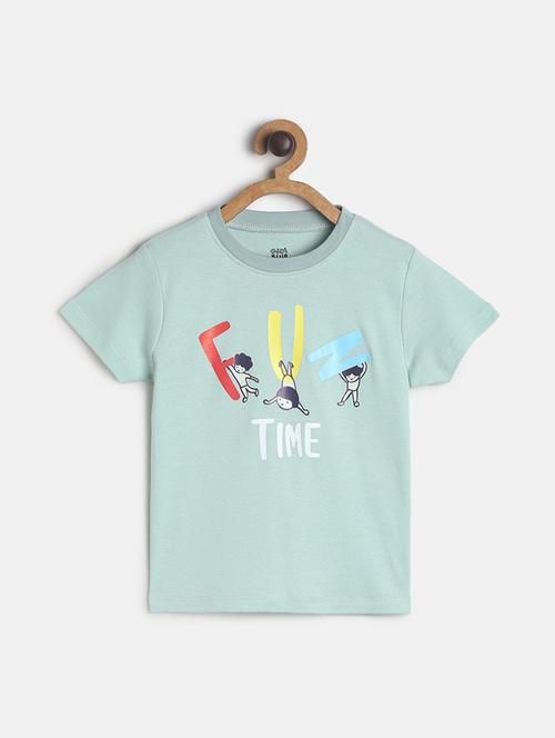 kids round neck printed t-shirt - 21188739 - Very Small Image - 1