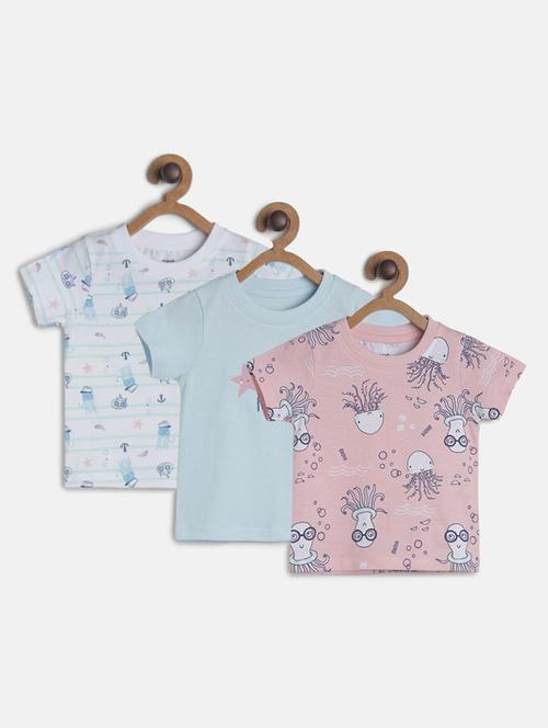 pack of 3 multi colored t-shirt - 21188754 - Very Small Image - 1