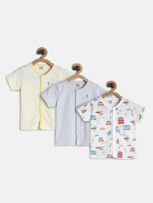 pack of 3 multi colored t-shirt - 21188763 - Very Small Image - 1