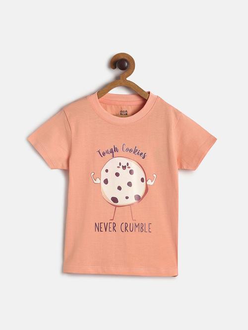 kids round neck printed t-shirt - 21188776 - Very Small Image - 1