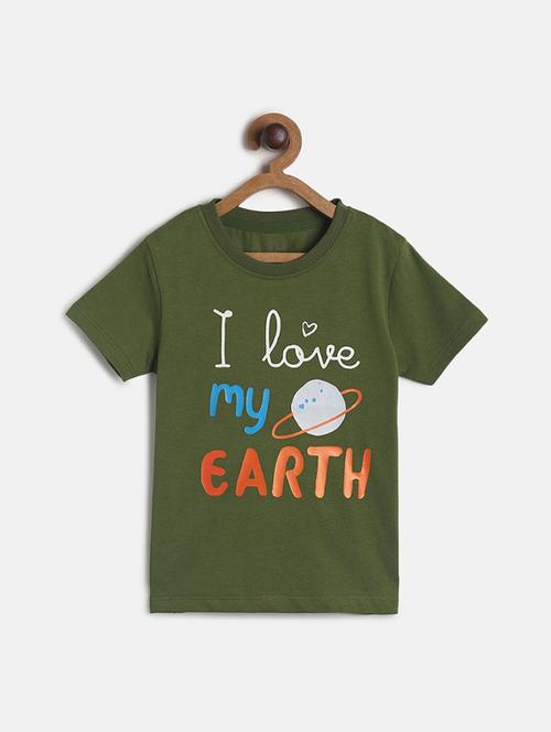 kids round neck printed t-shirt - 21188791 - Very Small Image - 1