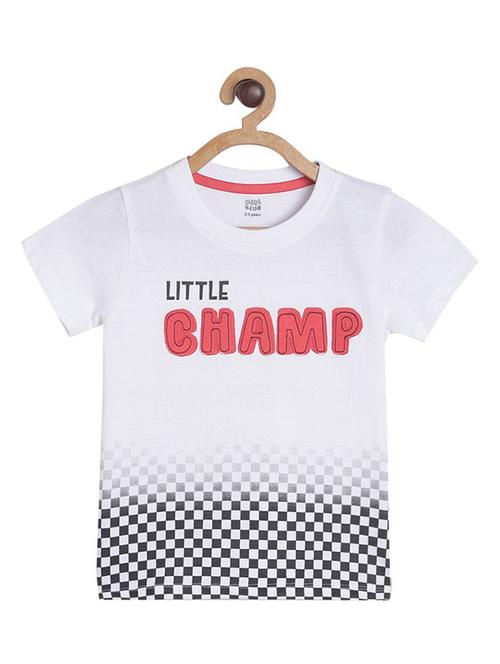 kids round neck printed t-shirt - 21188806 - Very Small Image - 1