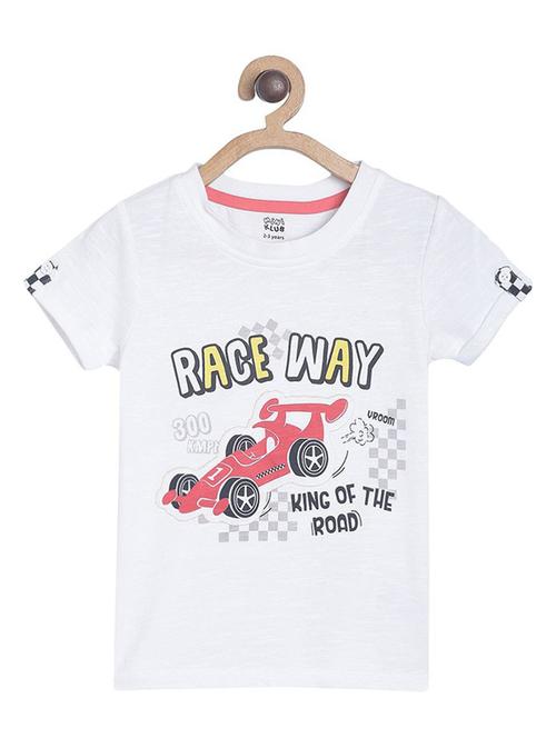 kids round neck printed t-shirt - 21188808 - Very Small Image - 1