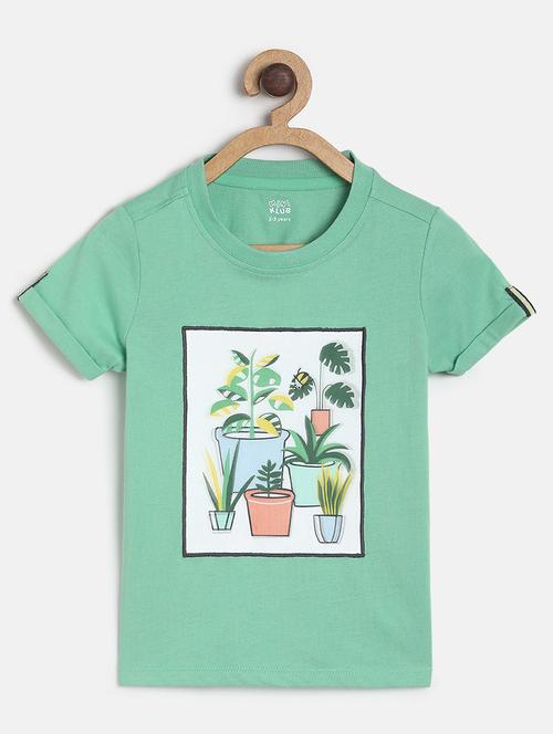 kids round neck printed t-shirt - 21188825 - Very Small Image - 1