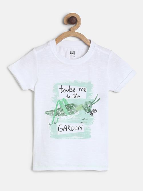 kids round neck printed t-shirt - 21188827 - Very Small Image - 1