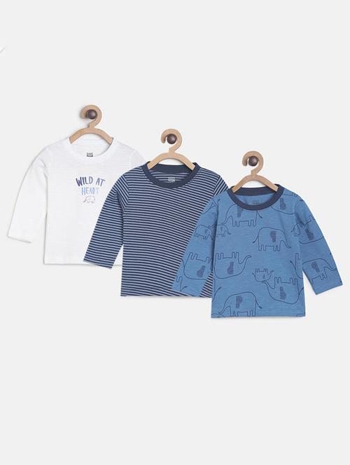 kids round neck combos t-shirts - 21188842 - Very Small Image - 1