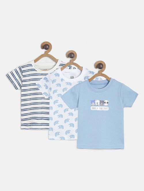 kids round neck combos t-shirts - 21188844 - Very Small Image - 1