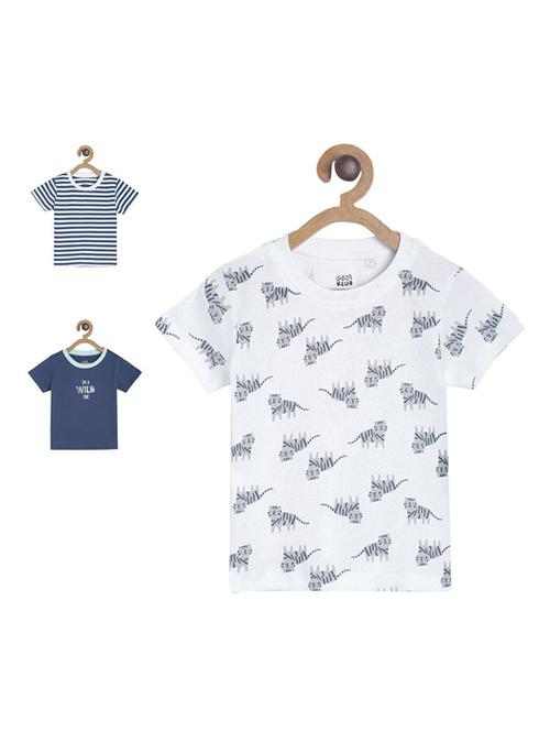 kids round neck combos t-shirts - 21188847 - Very Small Image - 1