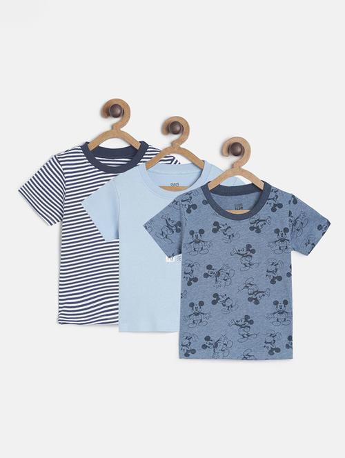 kids round neck combos t-shirts - 21188848 - Very Small Image - 1