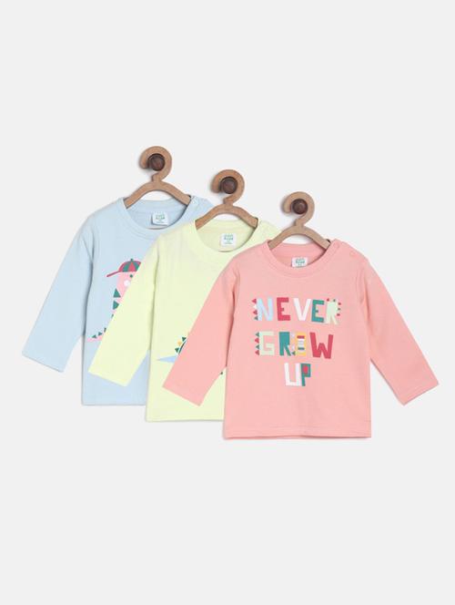 kids round neck combos t-shirts - 21188864 - Very Small Image - 1