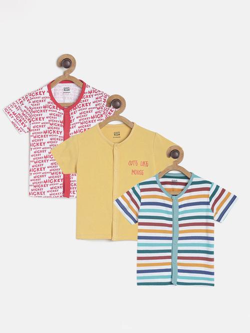kids round neck combos t-shirts - 21188872 - Very Small Image - 1